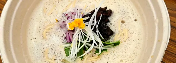 ラーメンEXPO 2025 DURA麺TE(兵庫)の祭典限定 柚子鶏白湯麺