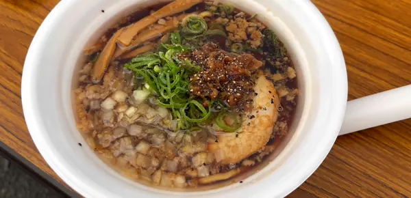 ラーメンEXPO 2025 セアブラーメン東中八(東京)の背脂醤油ラーメン