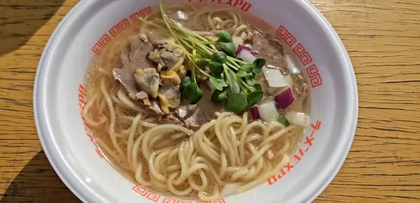 ラーメンEXPO 2025 麺家太威(新潟)の極上淡麗 貝だし潮ラーメン